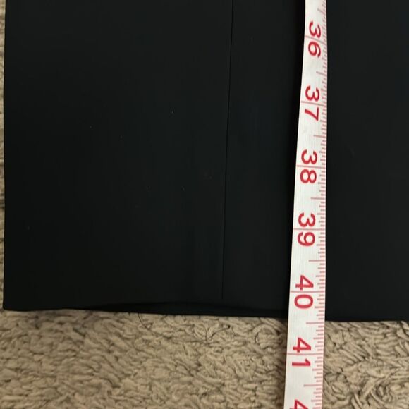 Jones NY V-neck Sleeveless Sheath Dress Black size14 Party LBD Minimalist Career - Picture 5 of 7